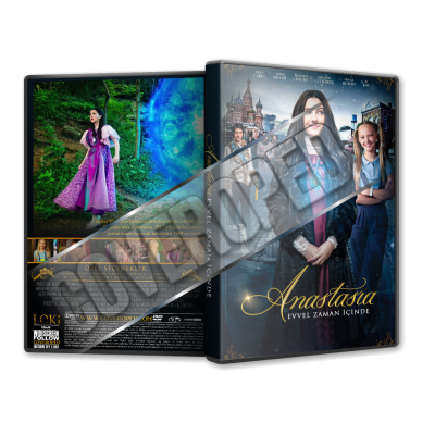 Anastasia Evvel Zaman İçinde 2019 Türkçe Dvd Cover Tasarımı